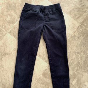 Little Girl Navy Blue Uniform Pants